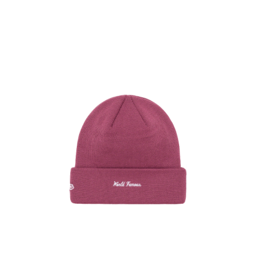 Supreme New Era Box Logo Beanie Pink Supreme New Era Box Logo Beanie Pink