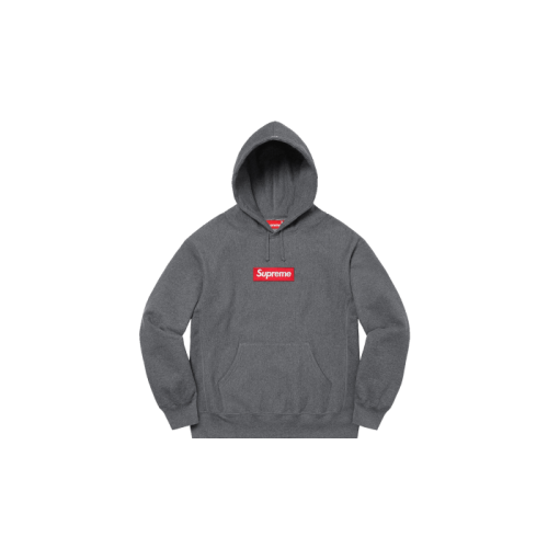 Supreme Hoodie Box Logo FW21 Grey Supreme Hoodie Box Logo FW21 Grey