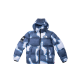 Supreme The North Face Bleached Denim Print Nuptse Jacket Blue Supreme The North Face Bleached Denim Print Nuptse Jacket Blue