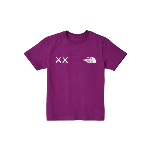 The North Face KAWS Youth Tee Purple The North Face KAWS Youth Tee Purple