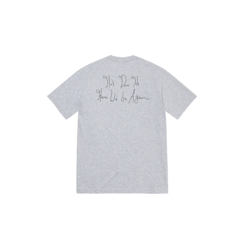 Supreme Lil Kim Tee Grey Supreme Lil Kim Tee Grey