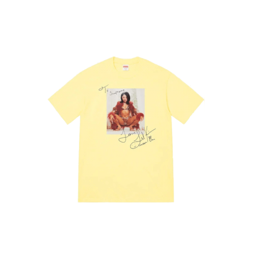 Supreme Lil Kim Tee Yellow Supreme Lil Kim Tee Yellow