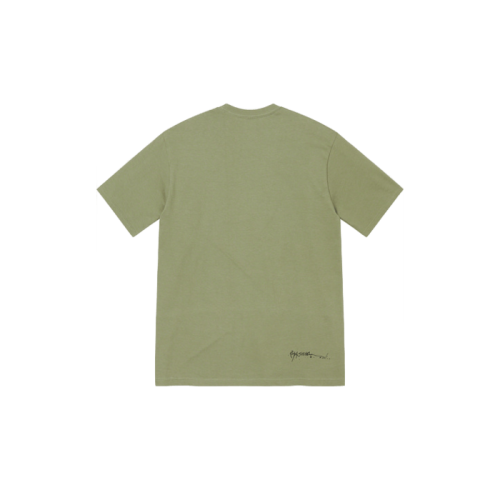 Supreme Ralph Steadman Box Logo Tee Olive Supreme Ralph Steadman Box Logo Tee Olive