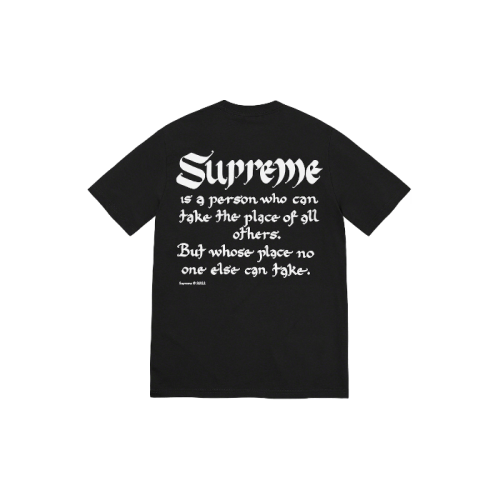 Supreme Person Tee Black Supreme Person Tee Black