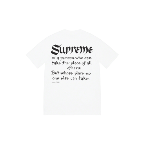 Supreme Person Tee White Supreme Person Tee White
