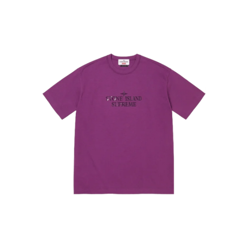 Supreme Stone Island Tee Purple Supreme Stone Island Tee Purple