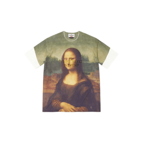 Supreme Stone Island Tee Mona Lisa Supreme Stone Island Tee Mona Lisa