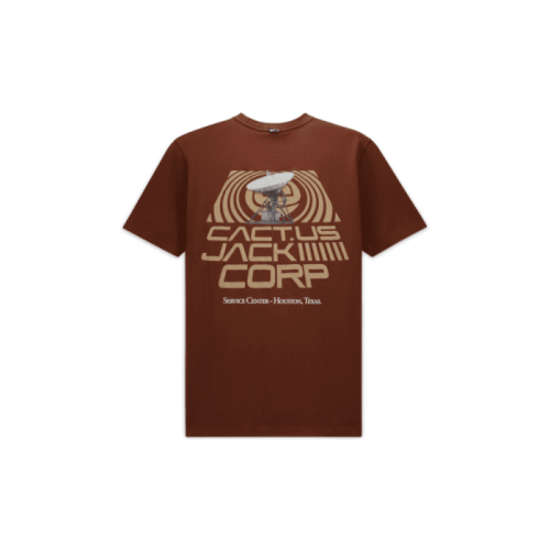 Nike Travis Scott Cact.us Corp BH T-Shirt Brown Nike Travis Scott Cact.us Corp BH T-Shirt Brown