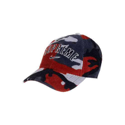 Supreme Nike Arc Corduroy 6-Panel Red Camo Supreme Nike Arc Corduroy 6-Panel Red Camo