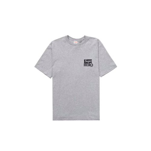 Supreme Antihero Dog Tee Grey Supreme Antihero Dog Tee Grey