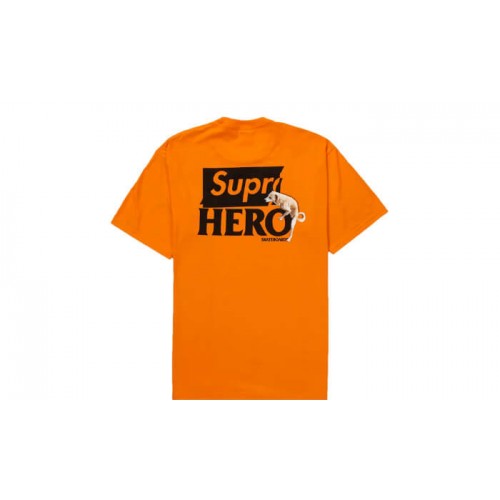 Supreme Antihero Dog Tee Orange Supreme Antihero Dog Tee Orange