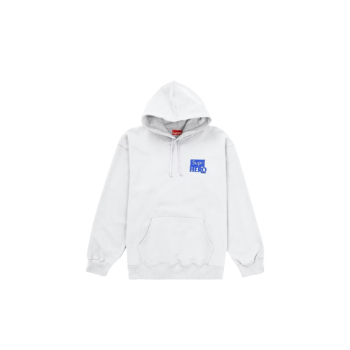 Supreme Antihero Hooded Sweatshirt White Supreme Antihero Hooded Sweatshirt White