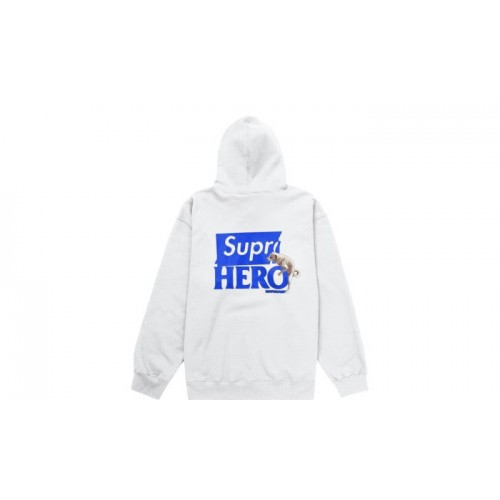 Supreme Antihero Hooded Sweatshirt White Supreme Antihero Hooded Sweatshirt White