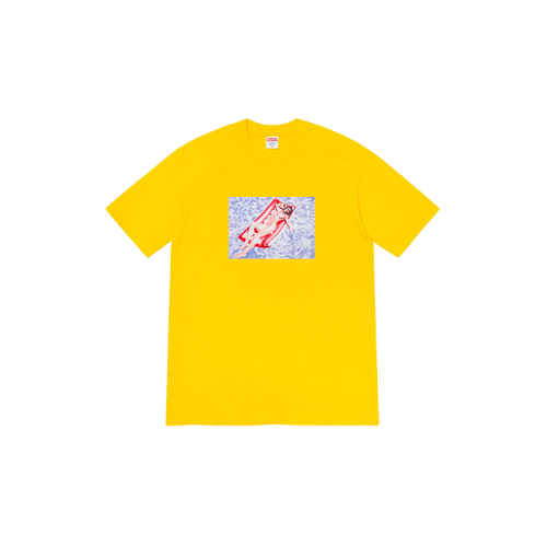 Supreme Float Tee Yellow Supreme Float Tee Yellow