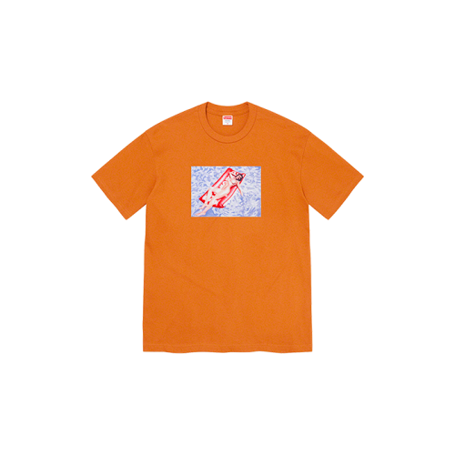 Supreme Float Tee Heather Burnt Orange Supreme Float Tee Heather Burnt Orange