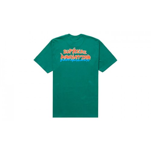 Supreme Manhattan Tee Light Pine Supreme Manhattan Tee Light Pine