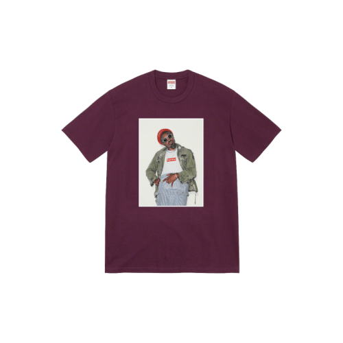 Supreme André 3000 Tee Eggplant Supreme André 3000 Tee Eggplant
