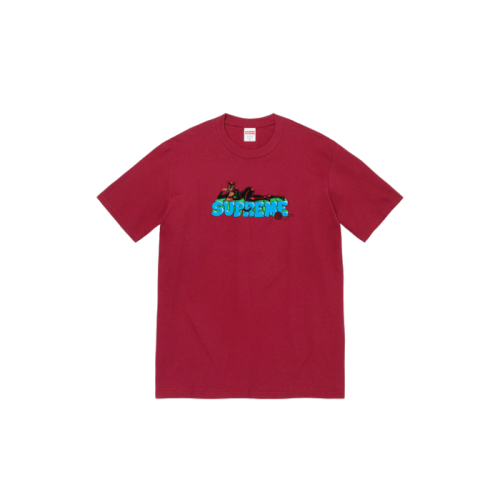 Supreme Catwoman Tee Cardinal Supreme Catwoman Tee Cardinal