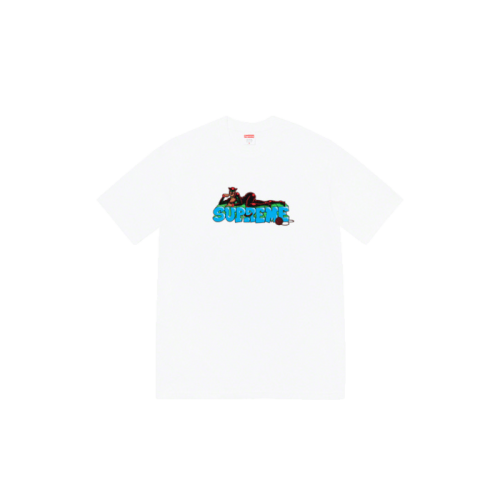 Supreme Catwoman Tee White Supreme Catwoman Tee White