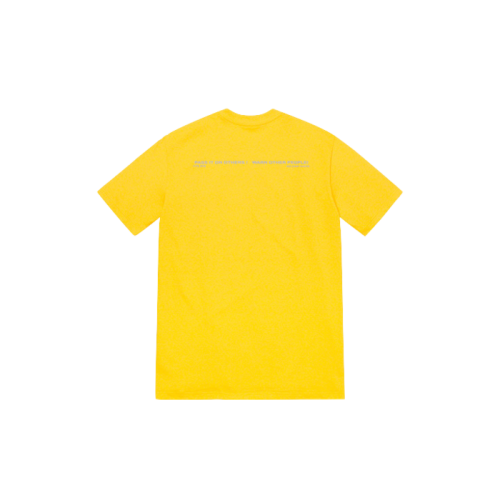 Supreme Warning Tee Yellow Supreme Warning Tee Yellow