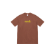 Supreme Warning Tee Brown Supreme Warning Tee Brown