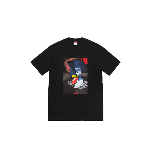 Supreme Irak Cast Tee Black Supreme Irak Cast Tee Black