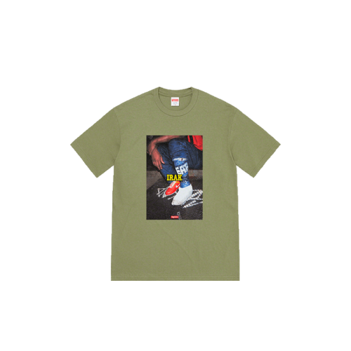 Supreme Irak Cast Tee Light Olive Supreme Irak Cast Tee Light Olive
