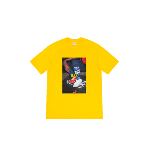 Supreme Irak Cast Tee Yellow Supreme Irak Cast Tee Yellow