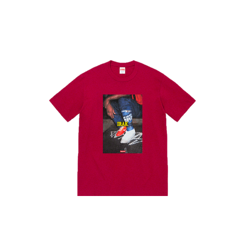 Supreme Irak Cast Tee Cardinal Supreme Irak Cast Tee Cardinal
