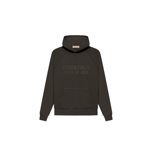 Fear of God Essentials Hoodie Off Black Fear of God Essentials Hoodie Off Black
