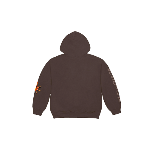Travis Scott Reverse Dog Zip Up Hoodie Brown Travis Scott Reverse Dog Zip Up Hoodie Brown