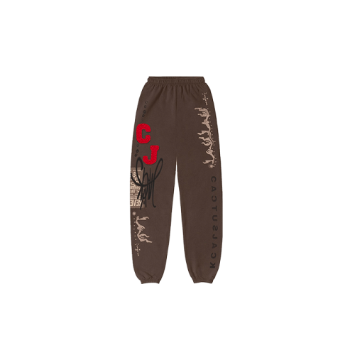 Travis Scott CJ Flare Sweatpants Brown Travis Scott CJ Flare Sweatpants Brown