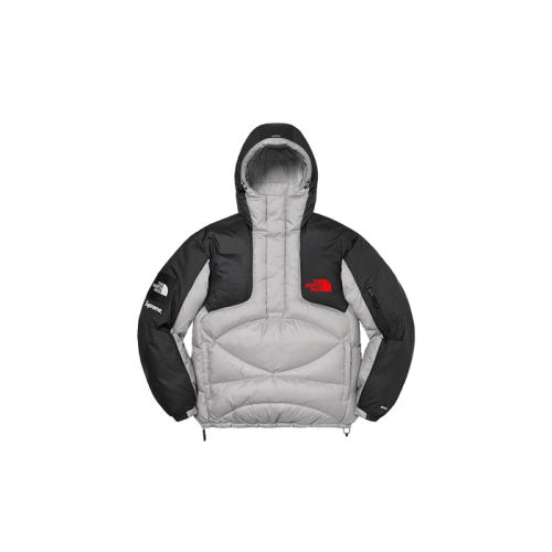 Supreme Supreme The North Face 800-Fill Half Zip Hooded Pullover Grey Supreme Supreme The North Face 800-Fill Half Zip Hooded Pullover Grey