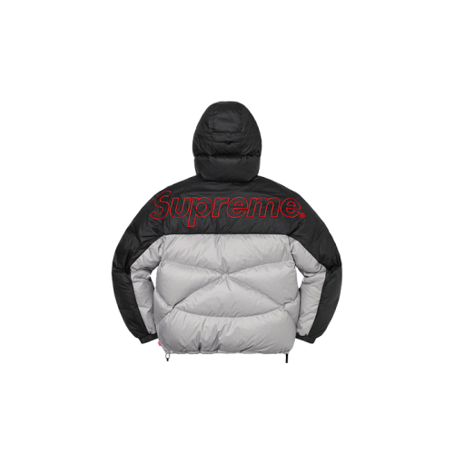 Supreme Supreme The North Face 800-Fill Half Zip Hooded Pullover Grey Supreme Supreme The North Face 800-Fill Half Zip Hooded Pullover Grey