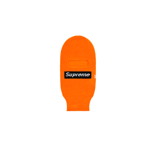 Supreme New Era Box Logo Balaclava Orange Supreme New Era Box Logo Balaclava Orange