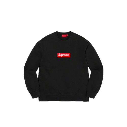 Supreme Box Logo Crewneck Black Supreme Box Logo Crewneck Black