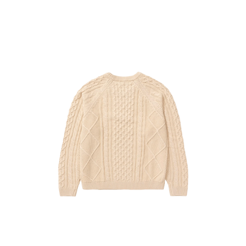 Nike Life Cable Knit Sweater Rattan Nike Life Cable Knit Sweater Rattan