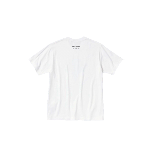 Uniqlo T-shirt KAWS Peace for All White Uniqlo T-shirt KAWS Peace for All White