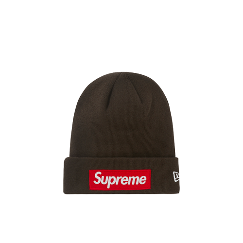 Supreme New Era Box Logo Beanie (FW22) Brown Supreme New Era Box Logo Beanie (FW22) Brown