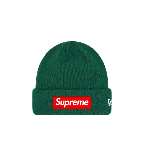 Supreme New Era Box Logo Beanie (FW22) Dark Pine Supreme New Era Box Logo Beanie (FW22) Dark Pine
