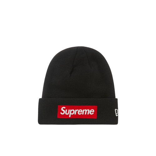 Supreme New Era Box Logo Beanie (FW22) Black Supreme New Era Box Logo Beanie (FW22) Black