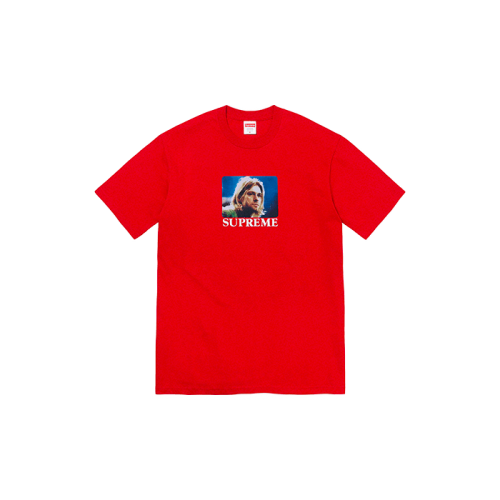 Supreme Kurt Cobain Tee Red Supreme Kurt Cobain Tee Red