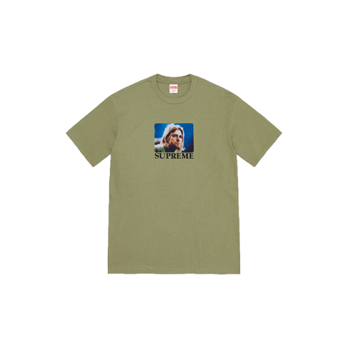Supreme Kurt Cobain Tee Light Olive Supreme Kurt Cobain Tee Light Olive