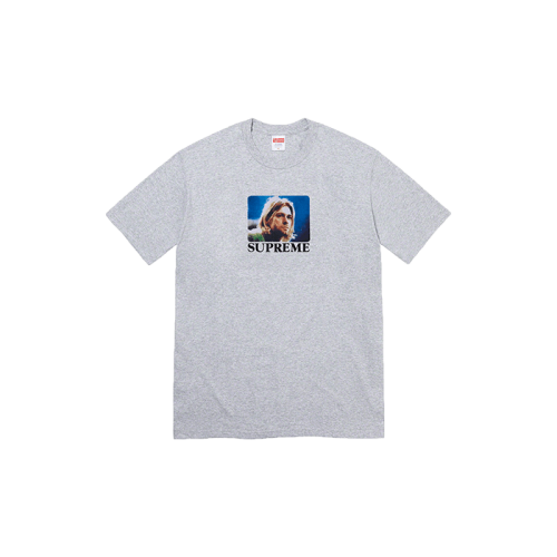 Supreme Kurt Cobain Tee Heather Grey Supreme Kurt Cobain Tee Heather Grey