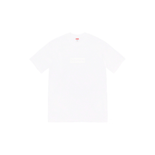 Supreme Tonal Box Logo Tee White Supreme Tonal Box Logo Tee White