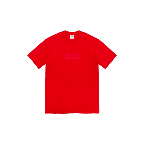 Supreme Tonal Box Logo Tee Red Supreme Tonal Box Logo Tee Red