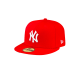New Era League Essential 59FIFTY Cap Red New Era League Essential 59FIFTY Cap Red