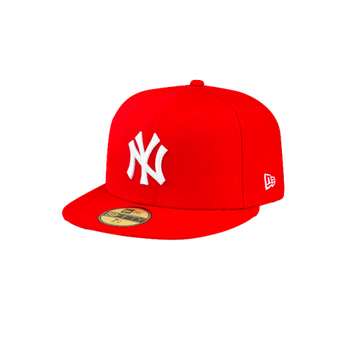 New Era League Essential 59FIFTY Cap Red New Era League Essential 59FIFTY Cap Red