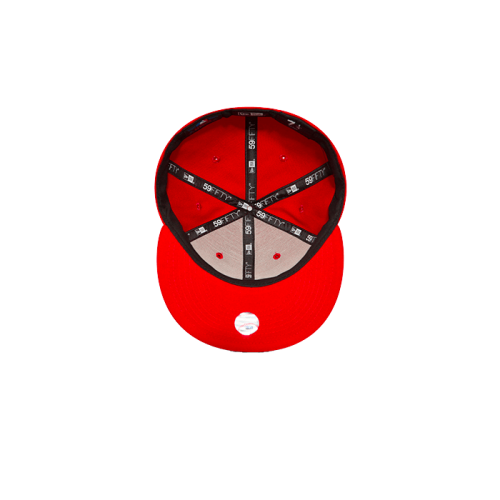 New Era League Essential 59FIFTY Cap Red New Era League Essential 59FIFTY Cap Red