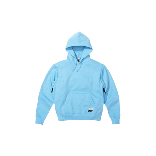 Supreme The North Face Convertible Hooded Sweatshirt Light Blue Supreme The North Face Convertible Hooded Sweatshirt Light Blue